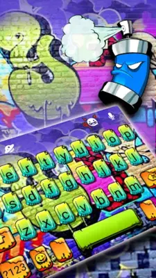 Colorful Graffiti Party android App screenshot 2