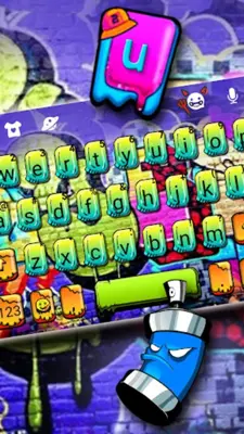 Colorful Graffiti Party android App screenshot 3